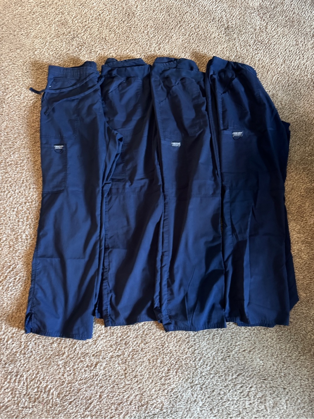 Bundle of 4 women’s size medium Cherokee scrub pants